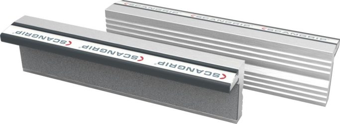 Magnetické ochranné čeľuste zveráka z hliníkového profilu