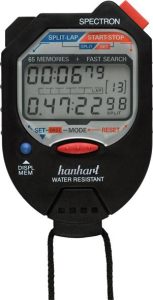 Digitálna stopka 1/100 min. 1/100 sek. HANHART