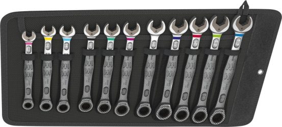 Sada vidlicových kľúčov s očkovou račňou Joker