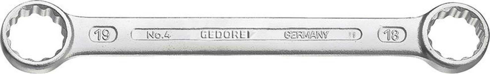 Obojstranný očkový kľúč DIN837B 46 x 50 mm Gedore