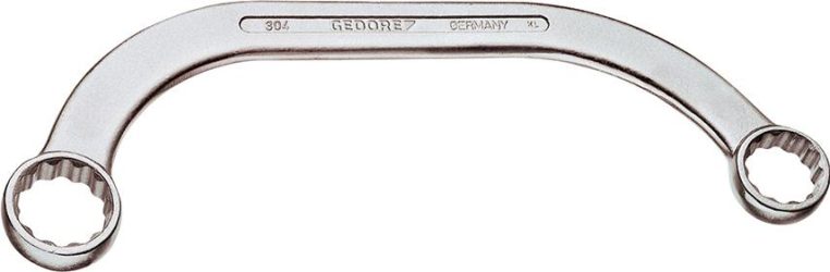 Obojstranný očkový kľúč pre motorový blok 19x22 mm Gedore