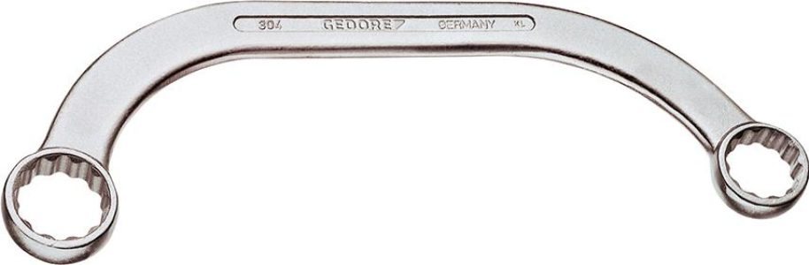 Obojstranný očkový kľúč pre motorový blok 19x22 mm Gedore