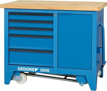 Dielenský stôl na kolieskach 1505 1100x652x900 mm Gedore