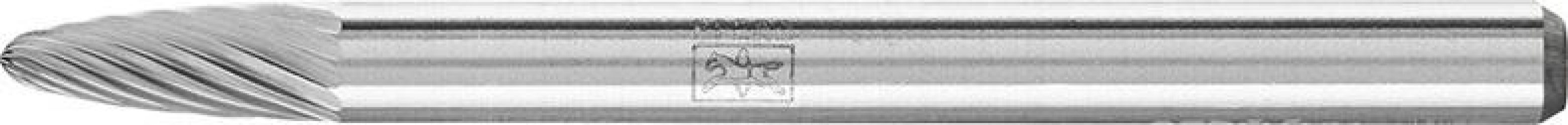 Malé frézovacie teliesko TK tvar oblúka 0307 5 3 mm 3 x 7 mm Pferd