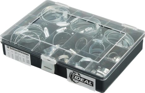 Sada hadicové spony W1 12mm sortiment IDEAL-Schlemper