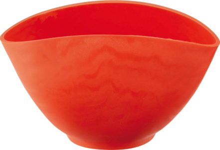 Téglik na sadru gumený 130 x 95 mm červená farba HAROMAC