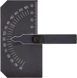 Šablóna na kontrolu brúsenia pre špirálové vrtáky 160° pre vrták do 30 mm FORTIS