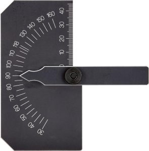 Šablóna na kontrolu brúsenia pre špirálové vrtáky 160° pre vrták do 30 mm FORTIS