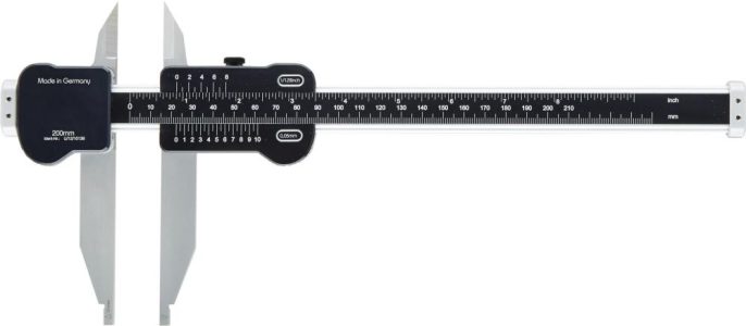 Dielenské posuvné meradlo s hrotom 200 mm FORTIS