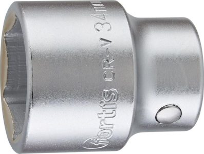 Adaptér nástrčných kľúčov 6-hranný 3/4" 34 mm FORTIS