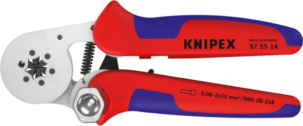 Krimpovacie pákové kliešte 97 55 14 KNIPEX