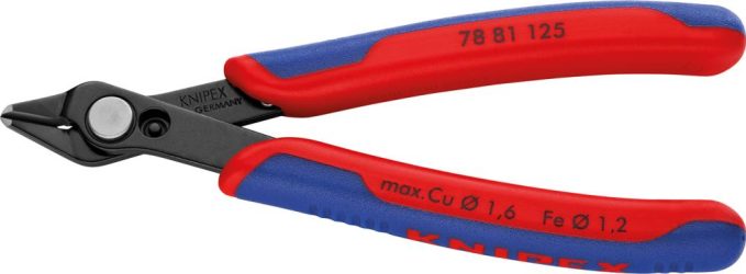 Bočné štiepacie kliešte pre elektroniku F8 125 mm Super Knips Knipex