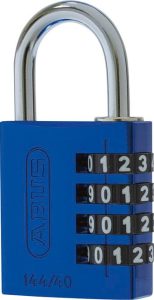 Číselný visiaci zámok 144/40 modrý Lock-Tag