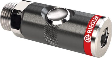 Bezpečnostná spojka s otočným tlačidlom