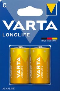 Batéria LONGLIFE VARTA C Blister po 2 ks