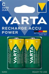 Batéria RECHARGEABLE Akumulátor C 3000 mAh VARTA