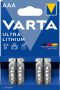 Batéria Professional Lítiová AAA Blister po 4 ks VARTA