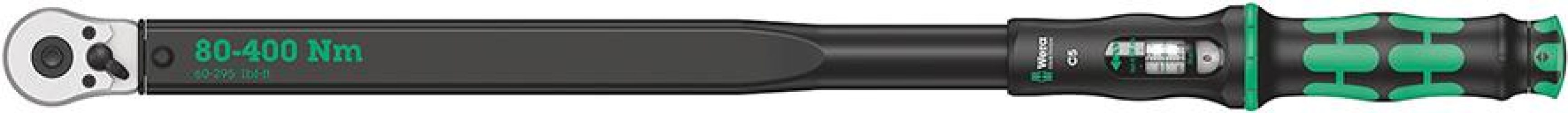 Momentový kľúč Click-Torque 80 – 400 Nm 1/2" Wera