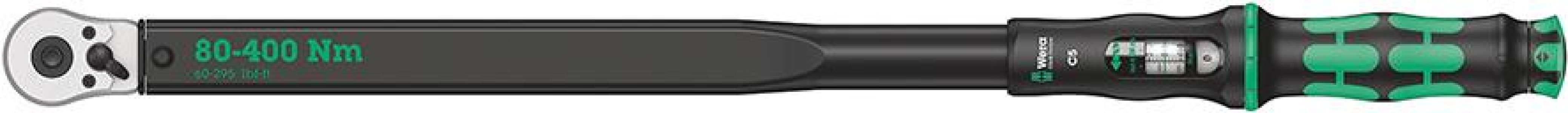 Momentový kľúč Click-Torque 80 – 400 Nm 1/2" Wera