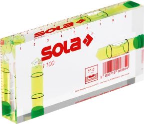 Malá vodováha R100 10 cm Sola