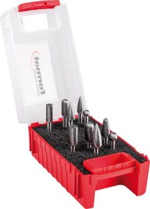 Sada technických fréz TK C 6 mm 10-dielna FORMAT