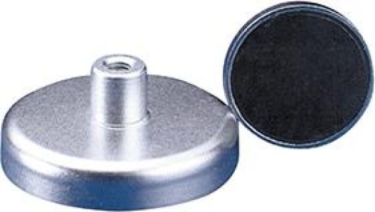 Magnet plochého chapača so závitom 40 x 18 mm FORMAT
