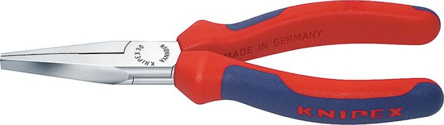 Kliešte s predĺženými čeľusťami tvar 1 ploché tvar 1 s rukoväťami potiahnutými PVC 160 mm KNIPEX