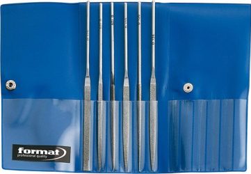 Sada diamantových ihlových pilníkov 6-dielna FORMAT