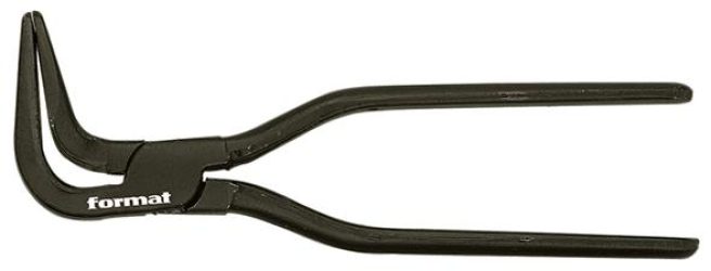 Kliešte na ohýbanie plechu zahnuté 90° FORMAT