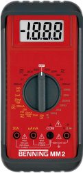 Digitálny multimeter MM 2 Benning