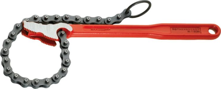 Rúrkové kliešte s reťazou 4" P-Ľ ROTHENBERGER