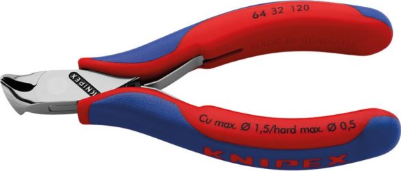 Elektronická rezačka pre predný šikmý rez s malou fazetou 120 mm KNIPEX