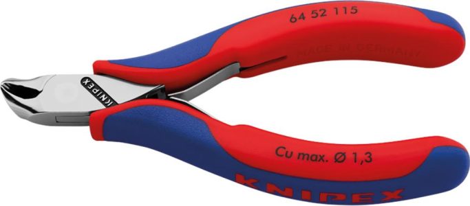 Elektronická rezačka pre predný šikmý rez bez fazety 115 mm KNIPEX