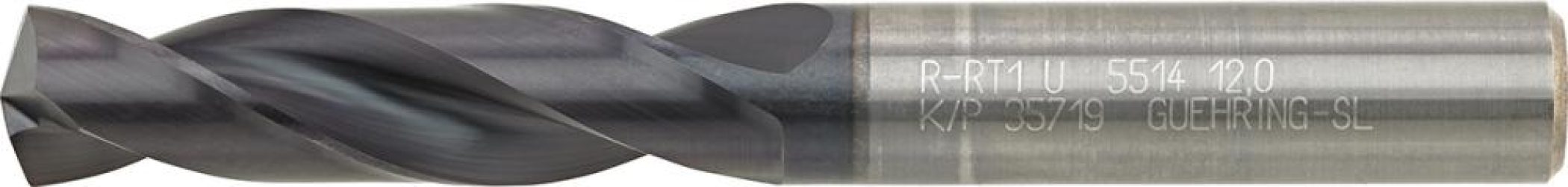 Vrták špirálový SL výrobná norma MTK FIRE stopka 6537-HA 3xD 20 mm GÜHRING