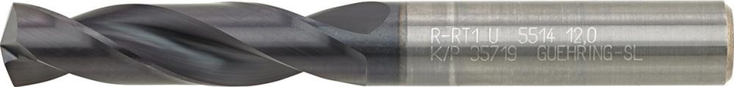 Vrták špirálový SL výrobná norma MTK FIRE stopka 6537-HA 3xD 20 mm GÜHRING