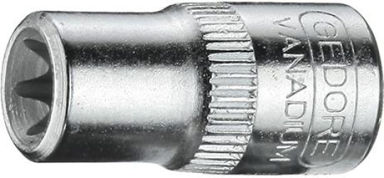 Adaptér nástrčných kľúčov 1/4" E10x25 mm Gedore