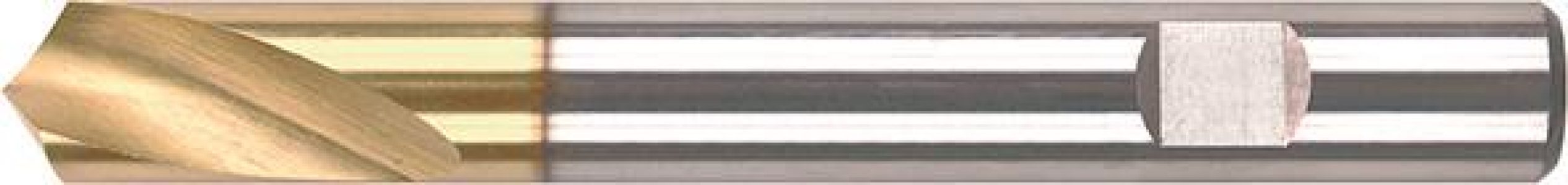 Navrtávak DIN1835 HSSCo5 TiN tvar B 90° valcová stopka 20