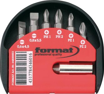 Univerzálna sada bitov 7-dielna FORMAT