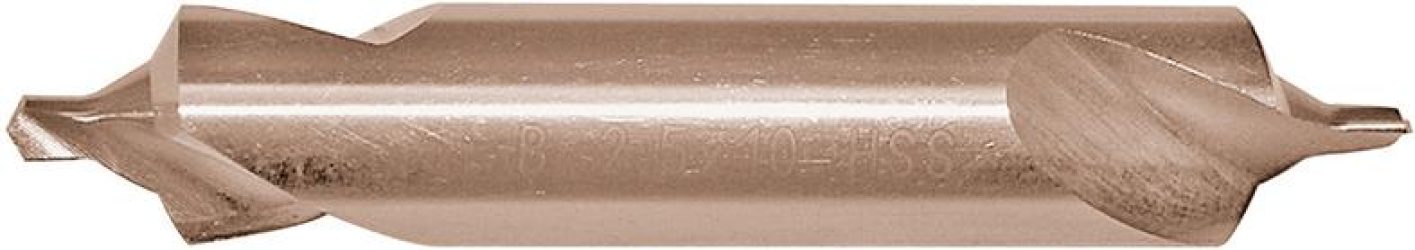 Strediaci vrták DIN333 HSS tvar B 120 ° 6