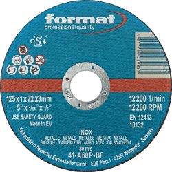 Rezný kotúč rovný pre V2A 230x1