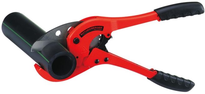 Nožnice na plastové rúrky ROCUT75 0-75 ROTHENBERGER