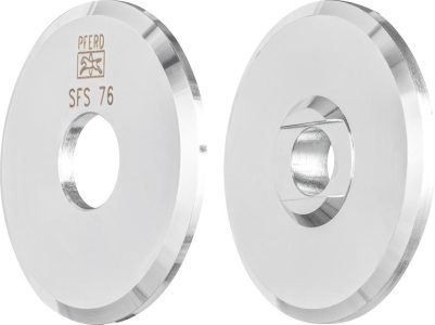 Sada upínacích prírub pre tenké deliace kotúče PFERD