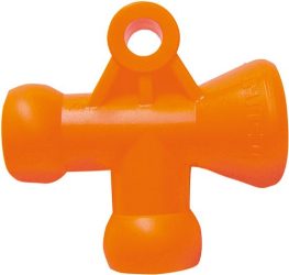 T-spojovací diel 2-dielny pre hadicu na chladivo 1/4" LOC-LINE