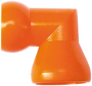 Uhlová prípojka 2-dielna pre hadicu na chladivo 1/2" LOC-LINE