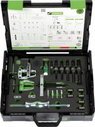 Sada univerzálnych sťahovákov v systémovom kufríku 8 – 48 mm KUKKO