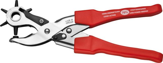 Pákové revolverové dierovacie kliešte 250 mm FORMAT