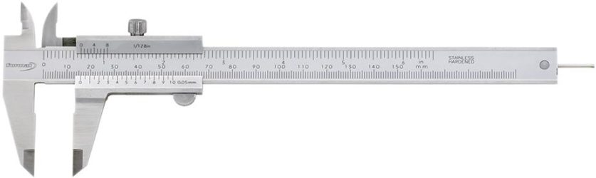 Vreckové posuvné meradlo Nastavenie 150 mm FORMAT