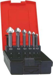 Kužeľový a odihlovací záhlbník sada