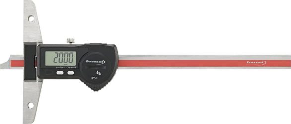 Digitálny posuvný hĺbkomer 500 mm FORMAT