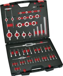 Sada ručných závitníkov DIN352 HSS M3-20 FORMAT